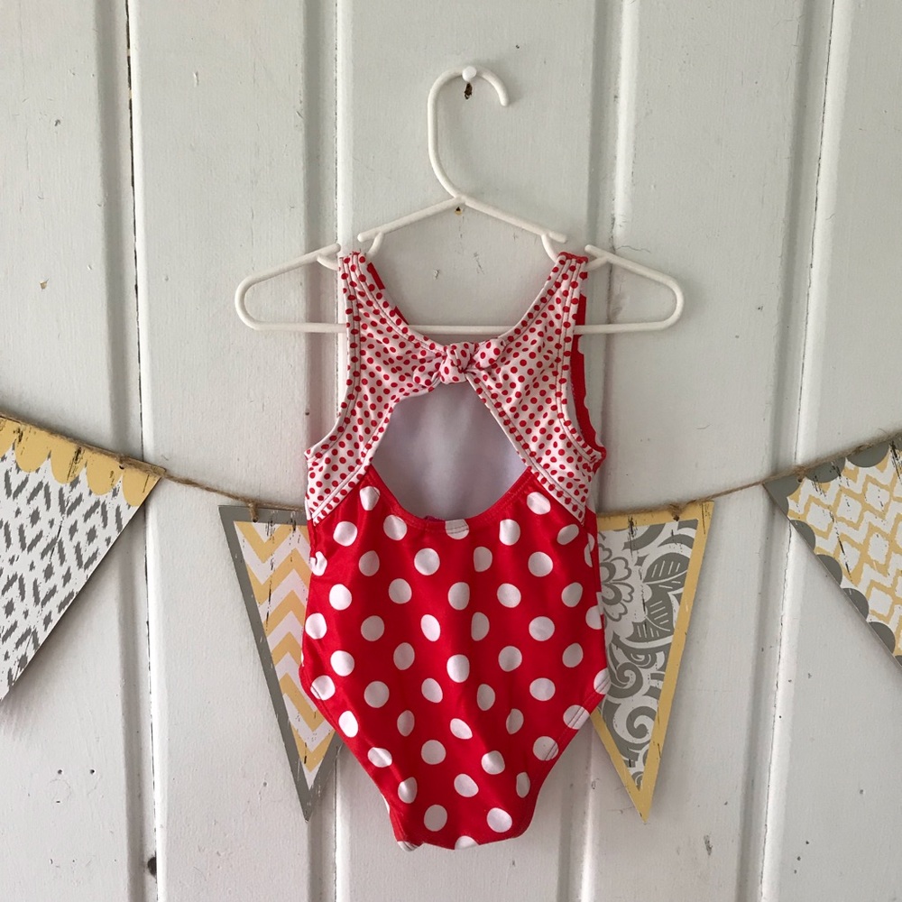 Disney Minnie Mouse One Piece Swimsuit - Picture 2 of 4